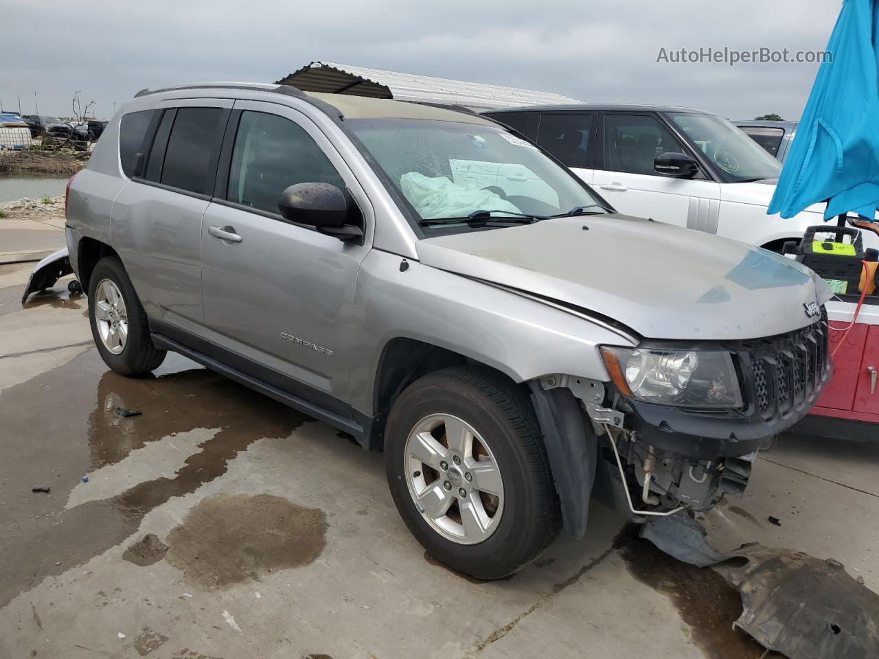 2014 Jeep Compass Sport Tan vin: 1C4NJCBA9ED882926