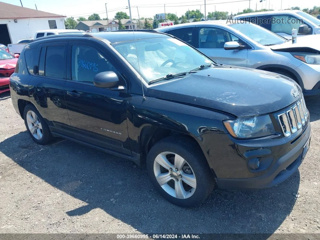 2016 Jeep Compass Sport Черный vin: 1C4NJCBA9GD518847