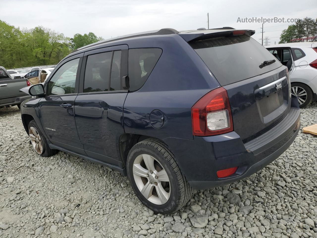 2016 Jeep Compass Sport Blue vin: 1C4NJCBA9GD536166