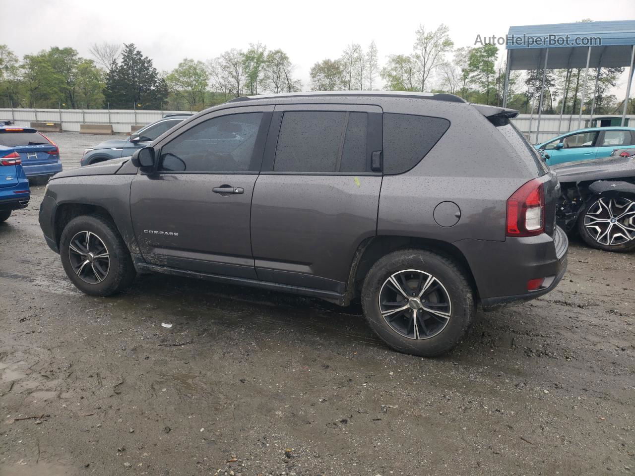 2016 Jeep Compass Sport Угольный vin: 1C4NJCBA9GD710009