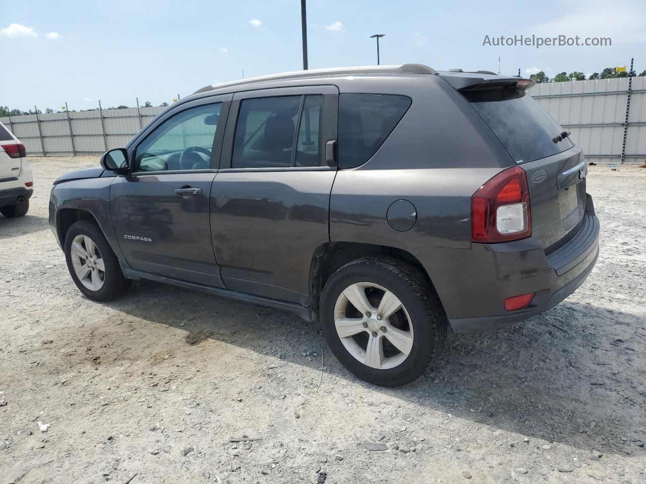 2016 Jeep Compass Sport Gray vin: 1C4NJCBA9GD753488