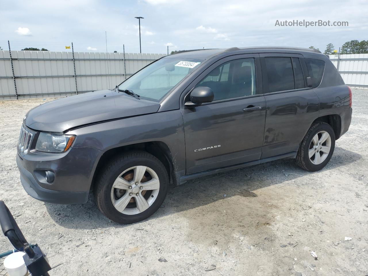 2016 Jeep Compass Sport Gray vin: 1C4NJCBA9GD753488