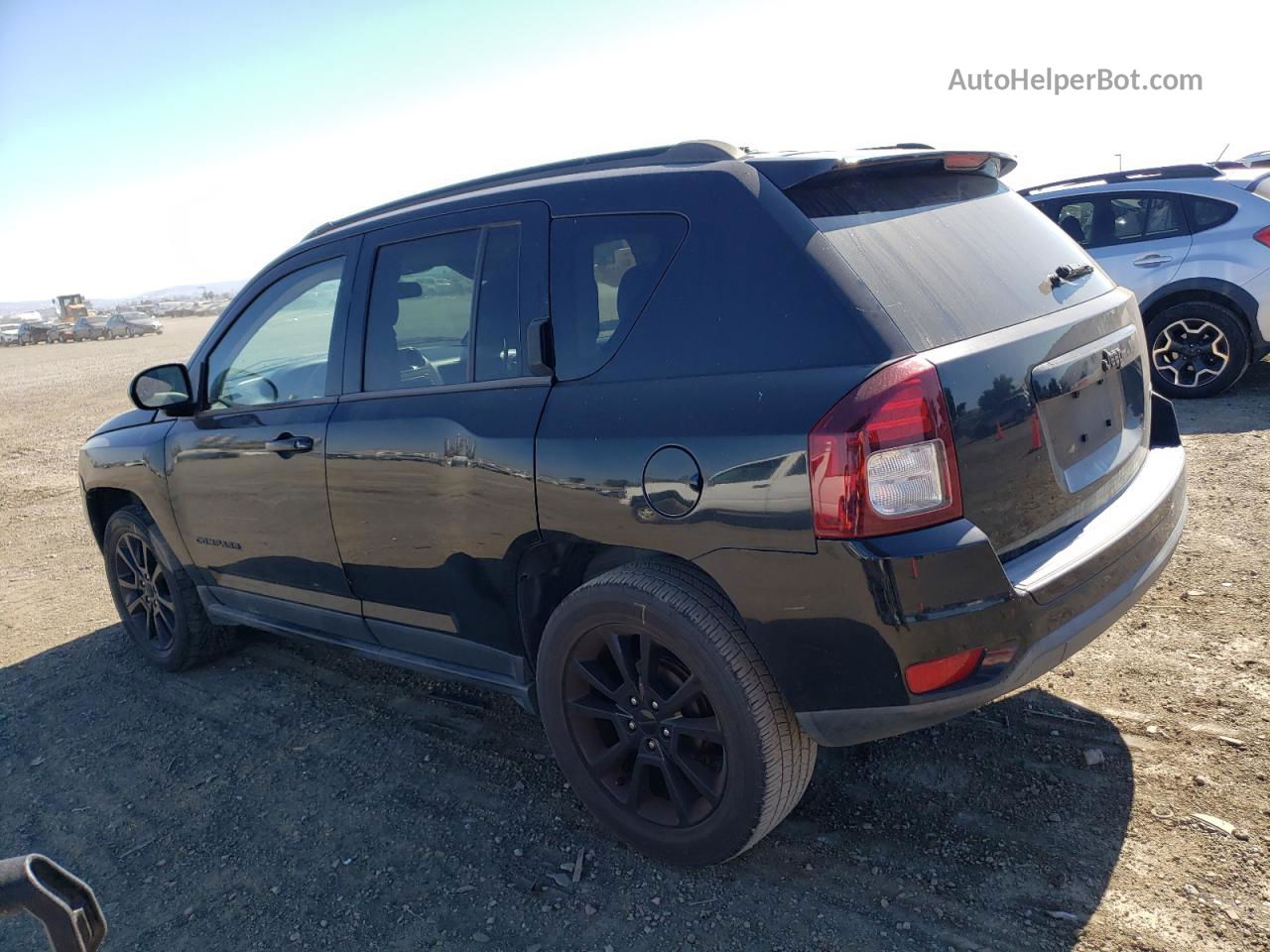 2014 Jeep Compass Sport Black vin: 1C4NJCBAXED666504