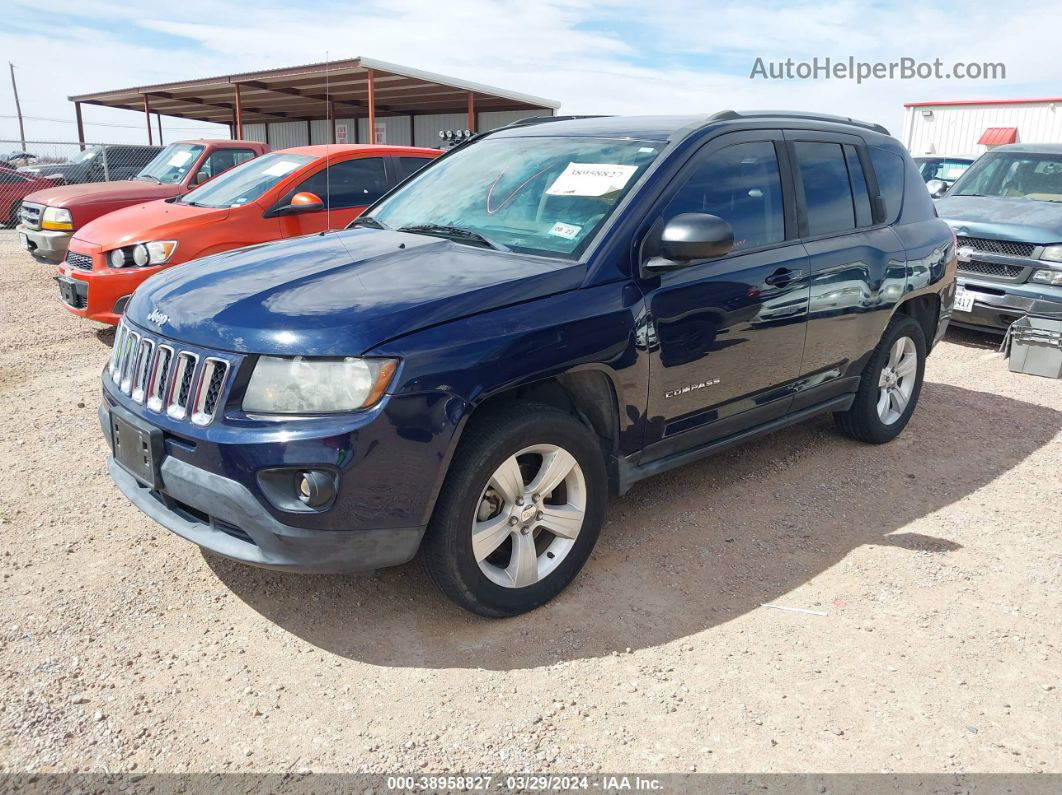 2016 Jeep Compass Sport Blue vin: 1C4NJCBAXGD664979