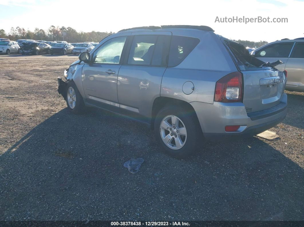 2016 Jeep Compass Sport Silver vin: 1C4NJCBAXGD793093