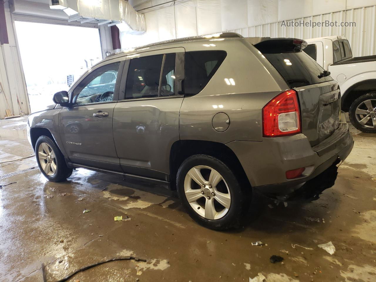 2013 Jeep Compass Sport Gray vin: 1C4NJCBB0DD169663