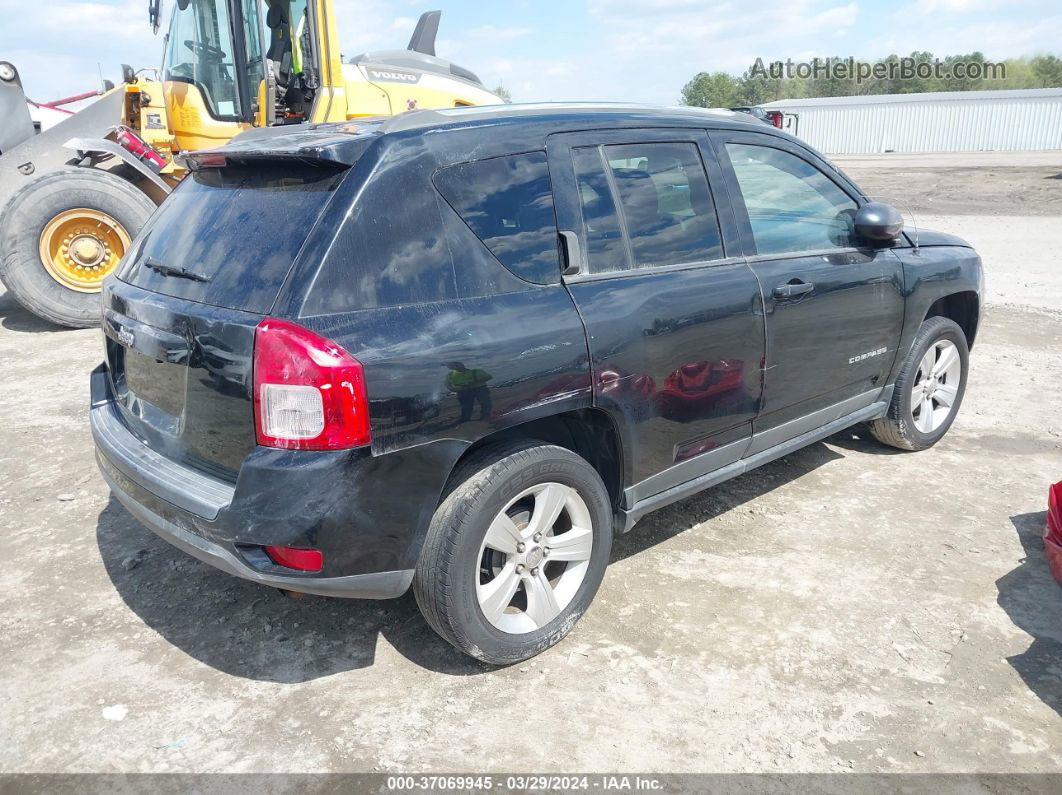 2013 Jeep Compass Sport Черный vin: 1C4NJCBB0DD205271