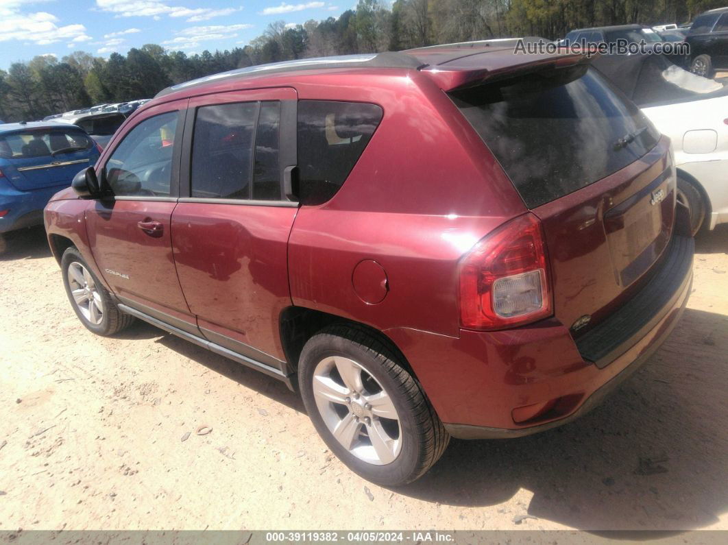 2013 Jeep Compass Sport Красный vin: 1C4NJCBB0DD283470