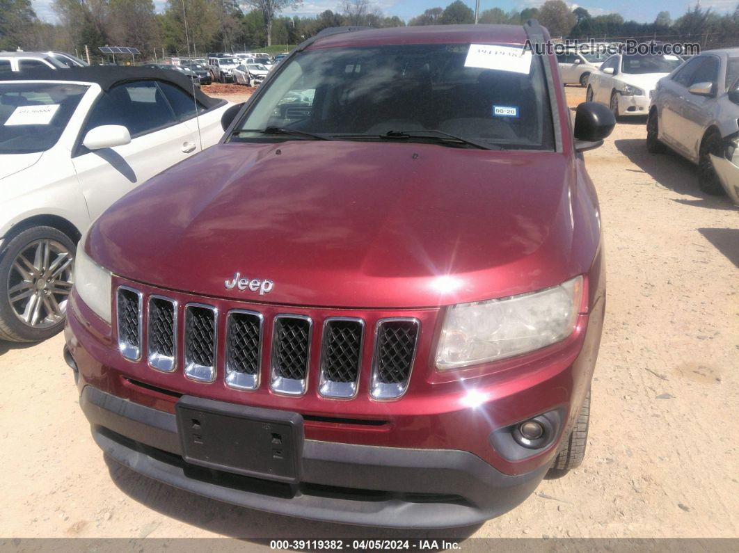 2013 Jeep Compass Sport Red vin: 1C4NJCBB0DD283470