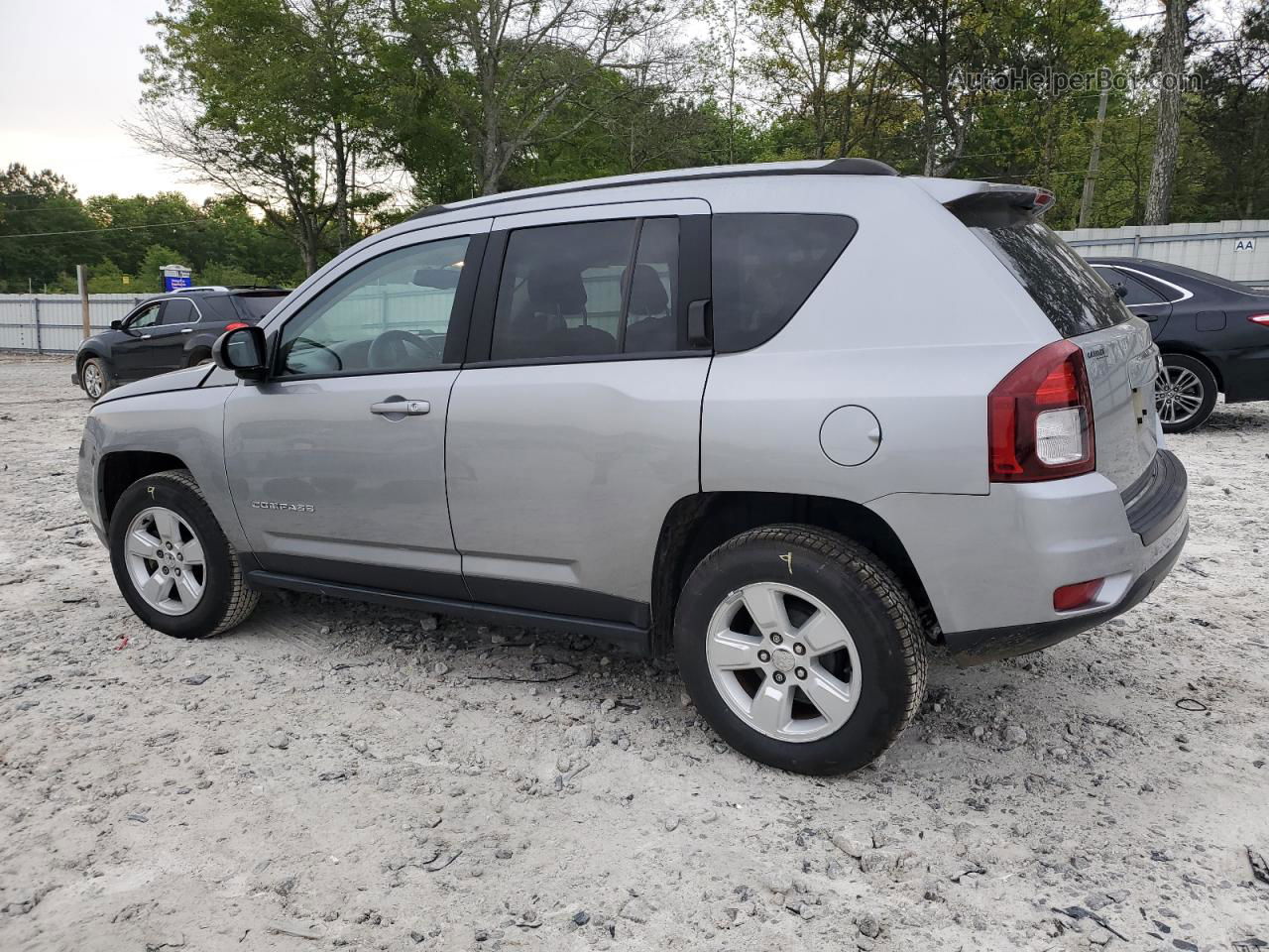 2016 Jeep Compass Sport Silver vin: 1C4NJCBB0GD792902