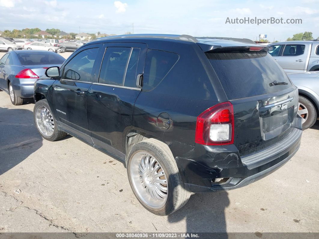 2014 Jeep Compass Sport Black vin: 1C4NJCBB2ED707250