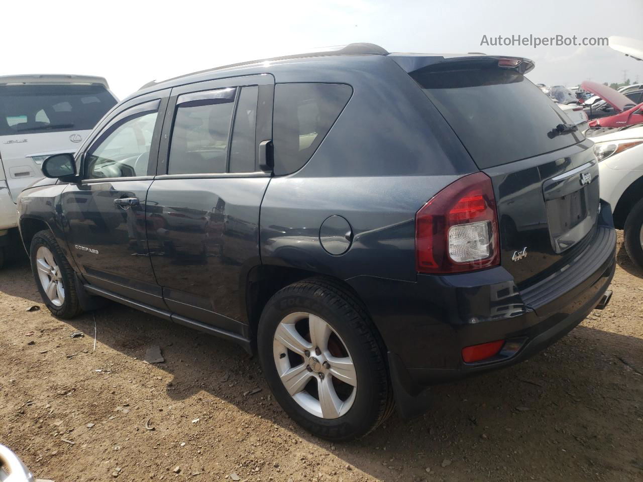 2014 Jeep Compass Sport Black vin: 1C4NJCBB2ED893033