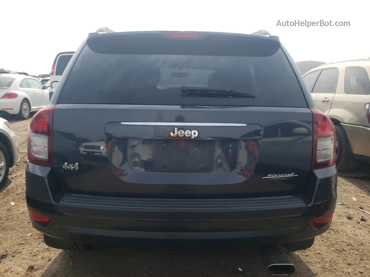 2014 Jeep Compass Sport Black vin: 1C4NJCBB2ED893033