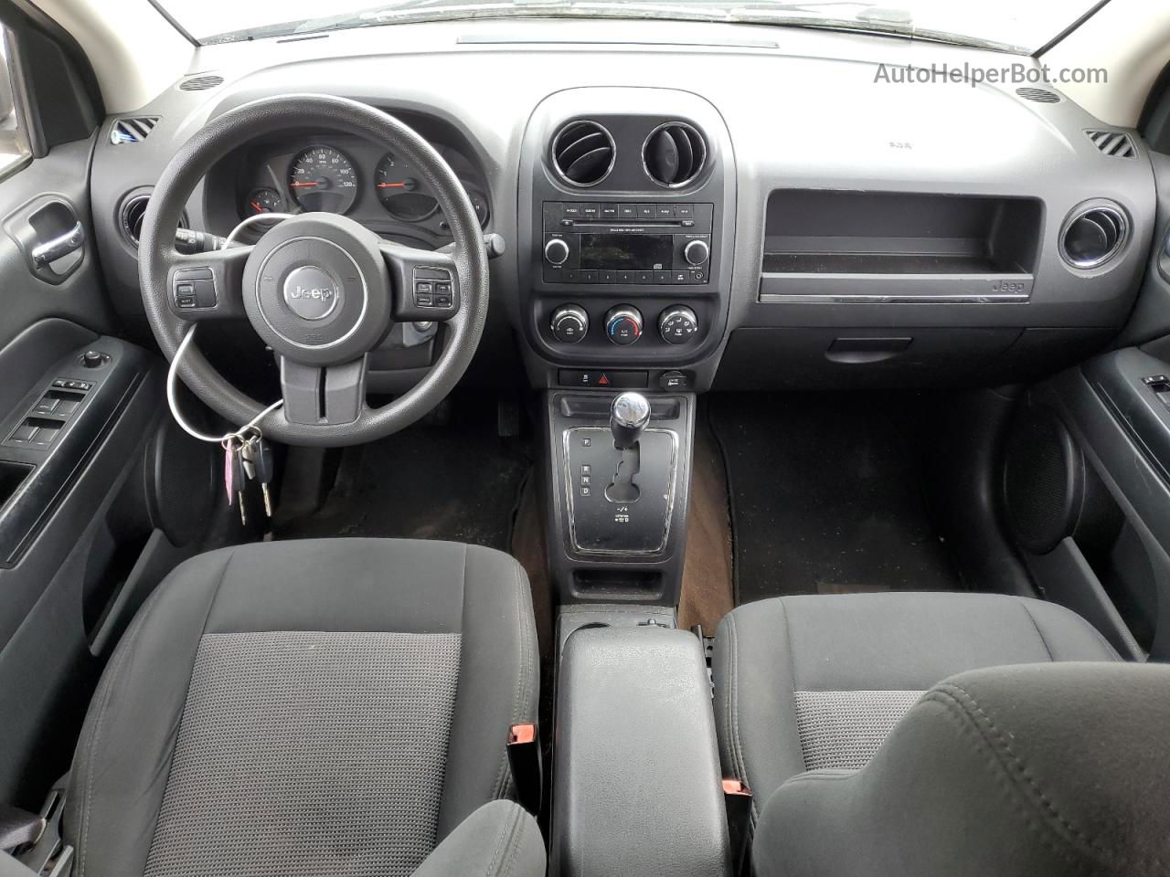 2013 Jeep Compass Sport Черный vin: 1C4NJCBB3DD213672