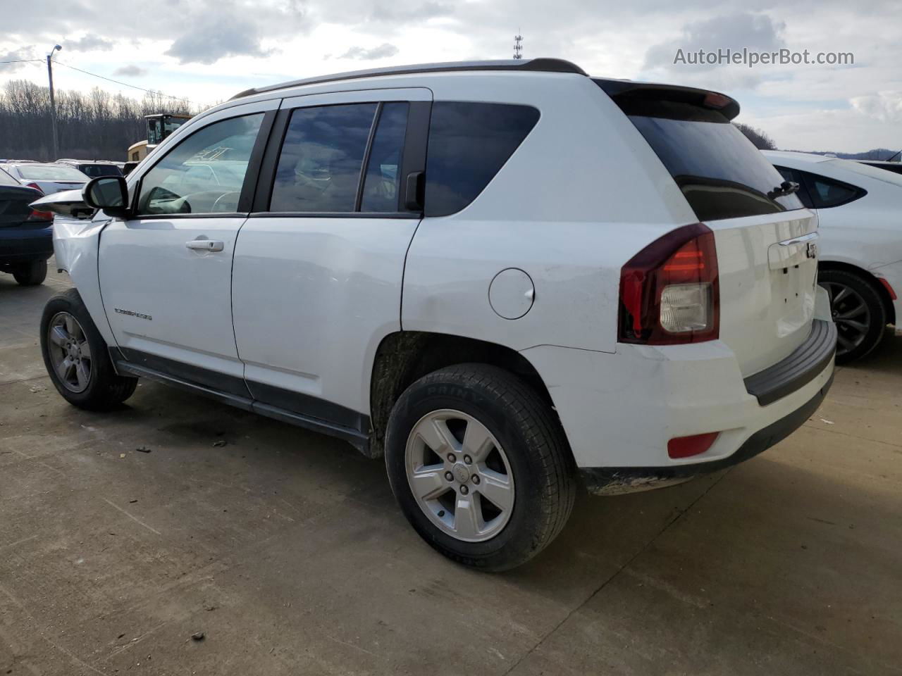 2016 Jeep Compass Sport White vin: 1C4NJCBB3GD562870