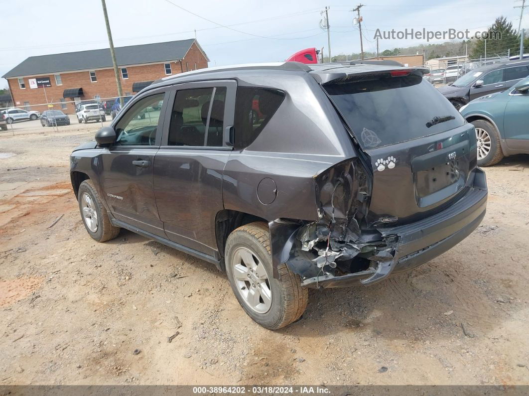 2016 Jeep Compass Sport Gray vin: 1C4NJCBB3GD576025