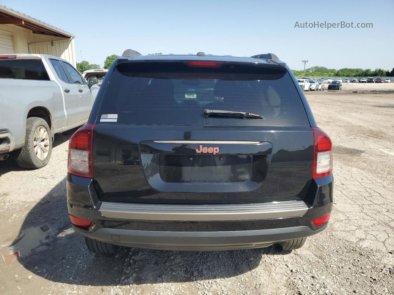 2016 Jeep Compass Sport Black vin: 1C4NJCBB3GD785183