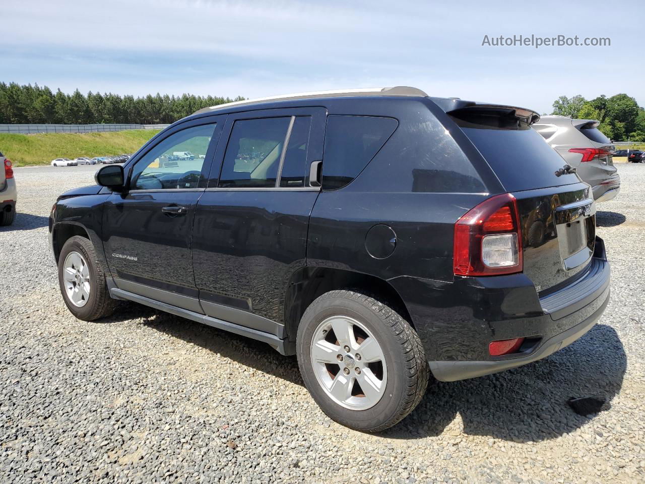 2016 Jeep Compass Sport Black vin: 1C4NJCBB5GD777179