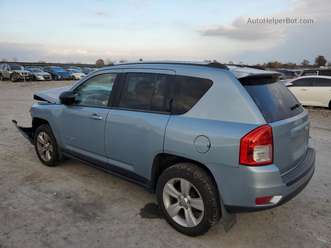 2013 Jeep Compass Sport Gray vin: 1C4NJCBB7DD255102