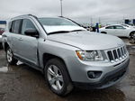 2013 Jeep Compass Sport Silver vin: 1C4NJCBB8DD146356