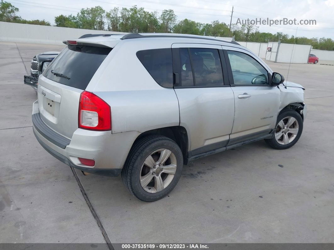 2013 Jeep Compass Sport Silver vin: 1C4NJCBB8DD230001