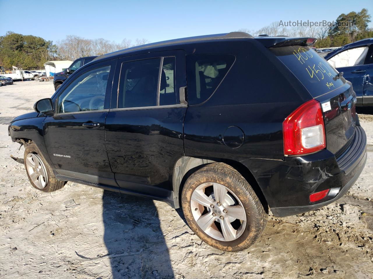 2013 Jeep Compass Sport Black vin: 1C4NJCBB8DD254542