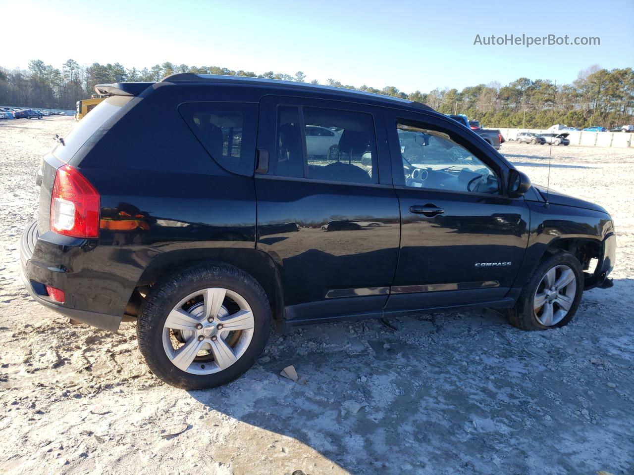 2013 Jeep Compass Sport Черный vin: 1C4NJCBB8DD254542