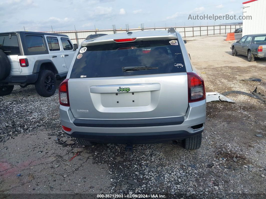 2014 Jeep Compass Sport Silver vin: 1C4NJCBB9ED586538