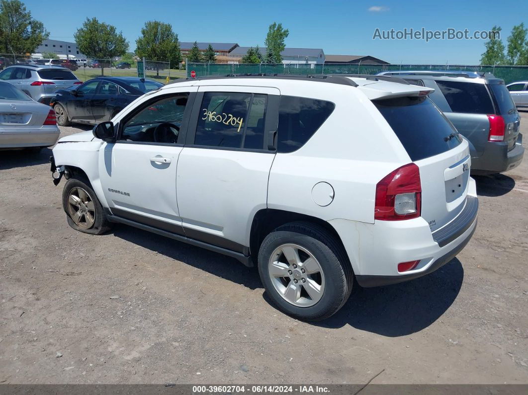 2016 Jeep Compass Sport Белый vin: 1C4NJCBBXGD600613