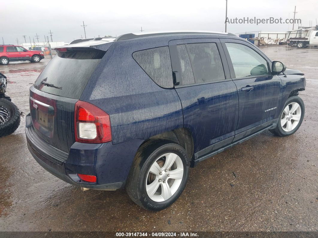 2016 Jeep Compass Sport Синий vin: 1C4NJCBBXGD785133