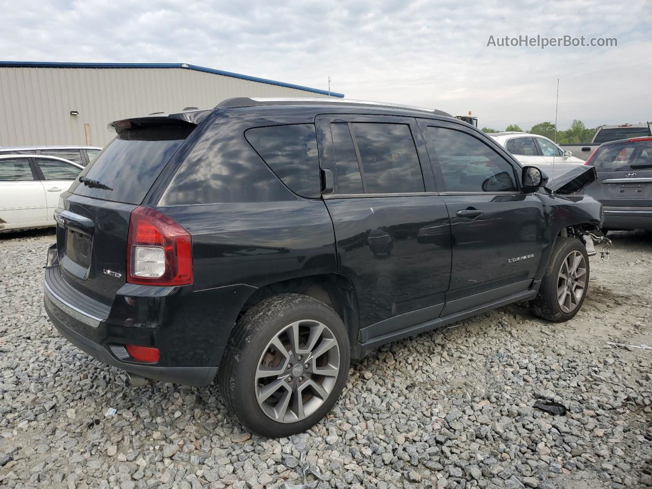 2014 Jeep Compass Limited Black vin: 1C4NJCCB3ED650779