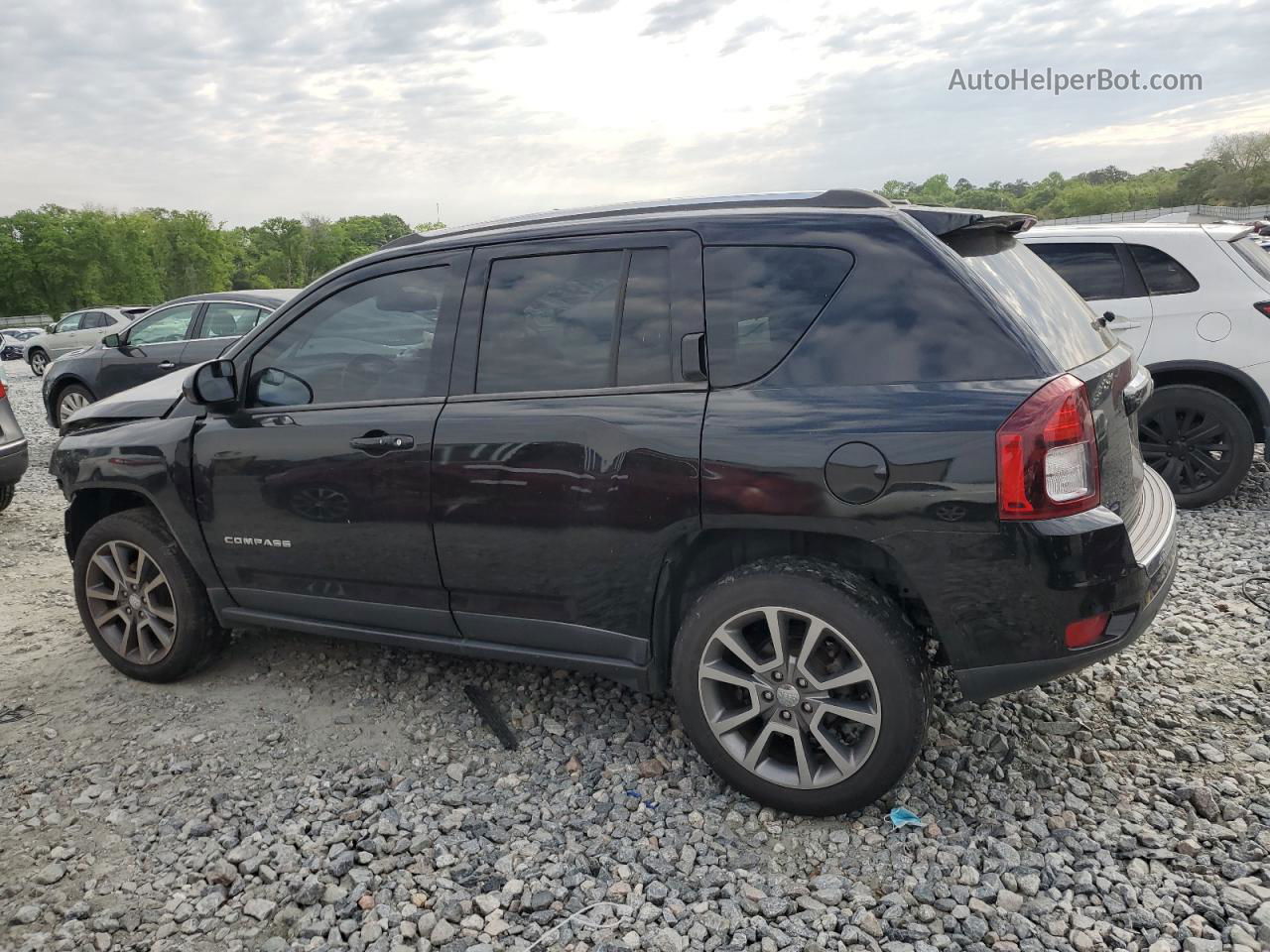 2014 Jeep Compass Limited Black vin: 1C4NJCCB3ED650779