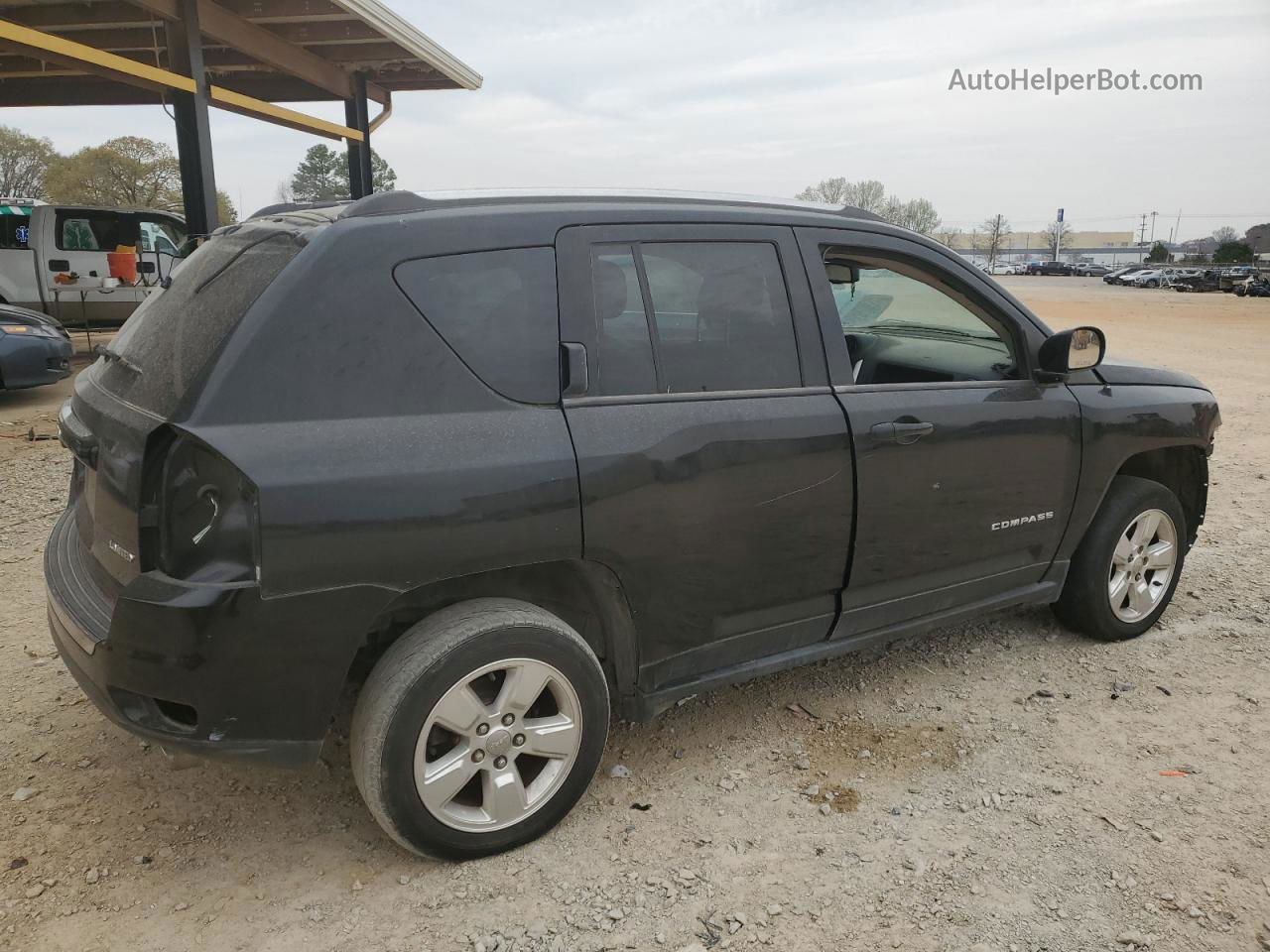 2014 Jeep Compass Limited Black vin: 1C4NJCCB7ED653331