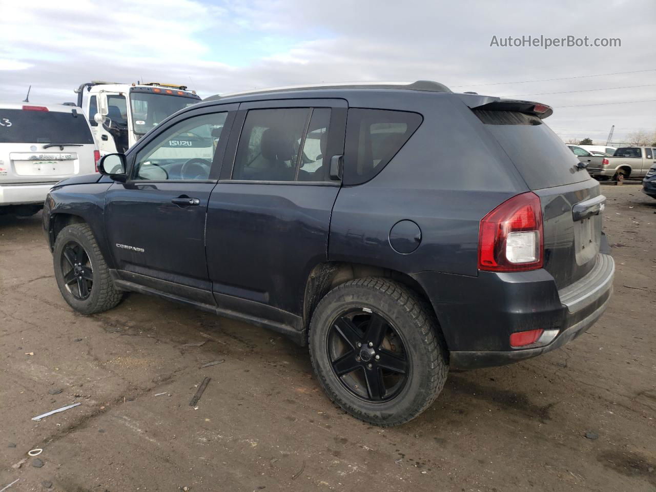 2014 Jeep Compass Limited Синий vin: 1C4NJCCB7ED709154