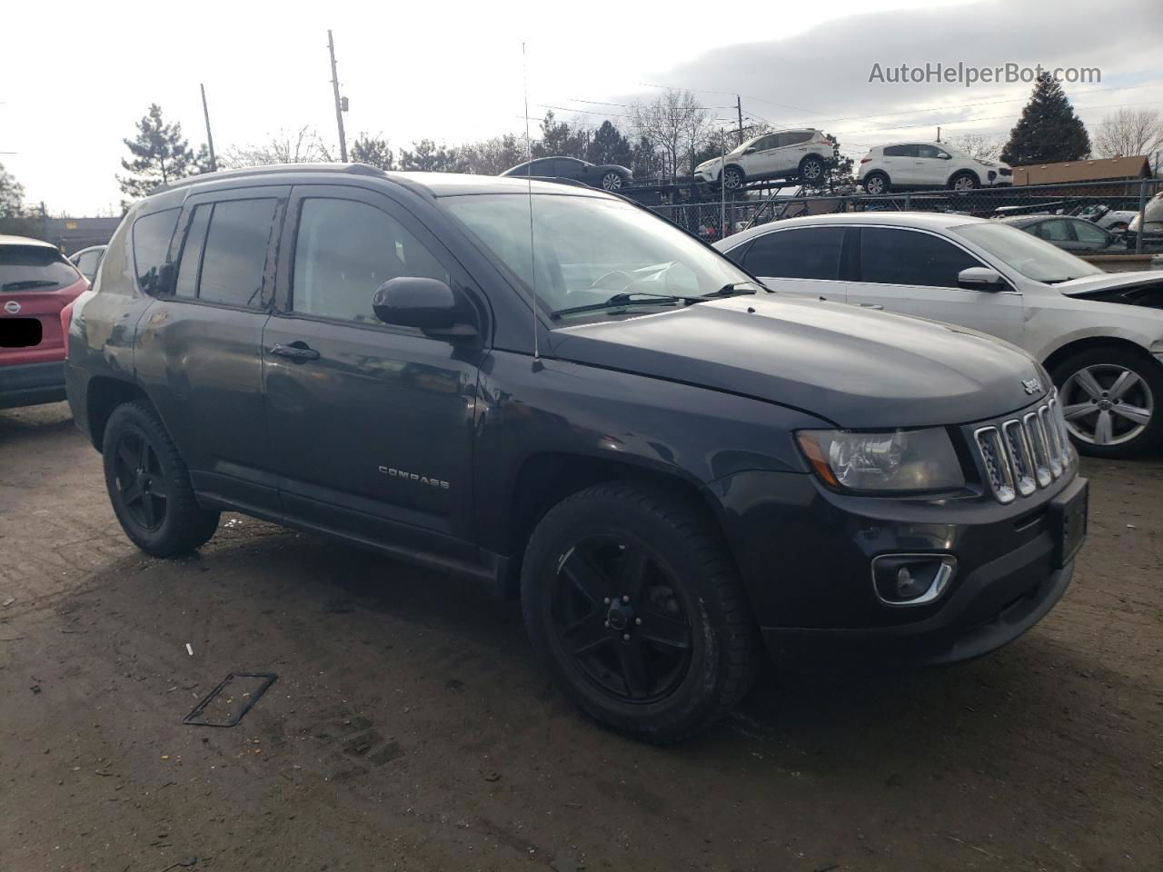 2014 Jeep Compass Limited Синий vin: 1C4NJCCB7ED709154