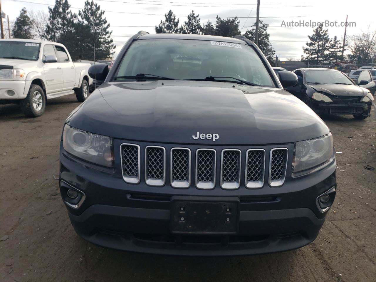 2014 Jeep Compass Limited Синий vin: 1C4NJCCB7ED709154