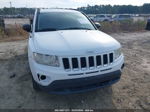 2013 Jeep Compass Limited White vin: 1C4NJCCB8DD125506