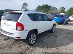 2013 Jeep Compass Limited White vin: 1C4NJCCB8DD125506