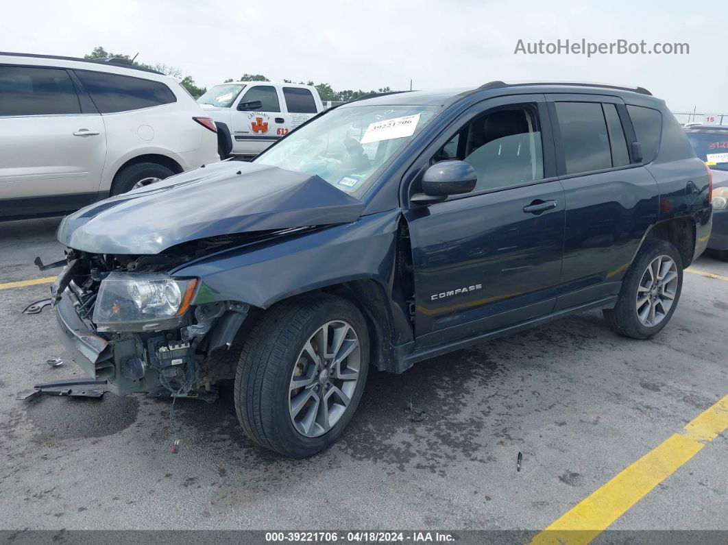 2014 Jeep Compass Limited Dark Blue vin: 1C4NJCCB9ED871397