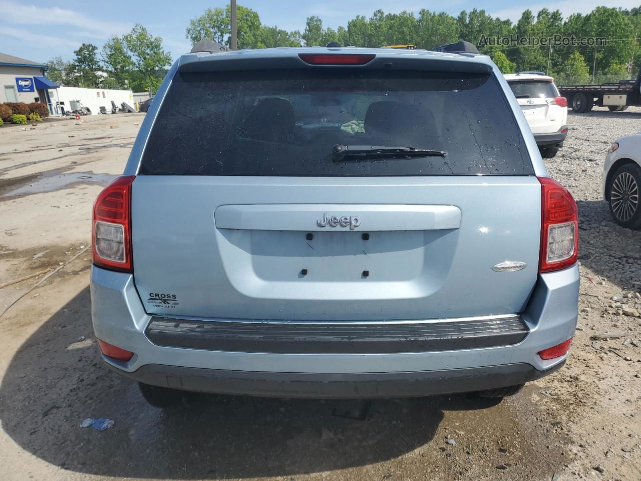 2013 Jeep Compass Latitude Blue vin: 1C4NJCEA0DD141025