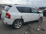 2013 Jeep Compass Latitude White vin: 1C4NJCEA0DD146399