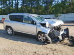 2013 Jeep Compass Latitude Silver vin: 1C4NJCEA0DD166426