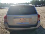 2013 Jeep Compass Latitude Silver vin: 1C4NJCEA0DD166426