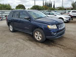 2013 Jeep Compass Latitude Blue vin: 1C4NJCEA0DD258264