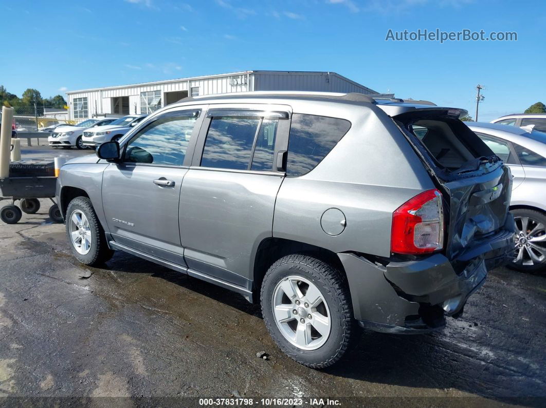 2013 Jeep Compass Latitude Gray vin: 1C4NJCEA0DD273024