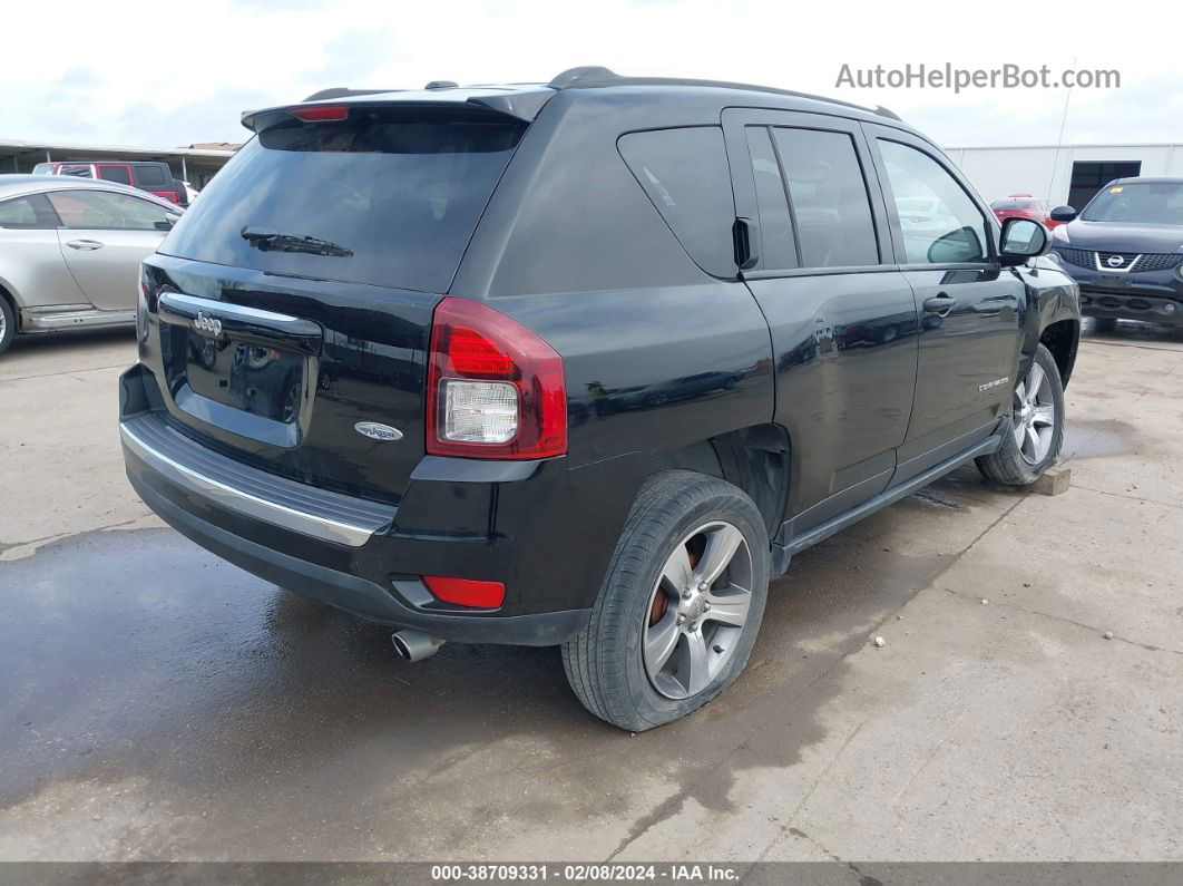 2016 Jeep Compass High Altitude Edition Black vin: 1C4NJCEA0GD800757