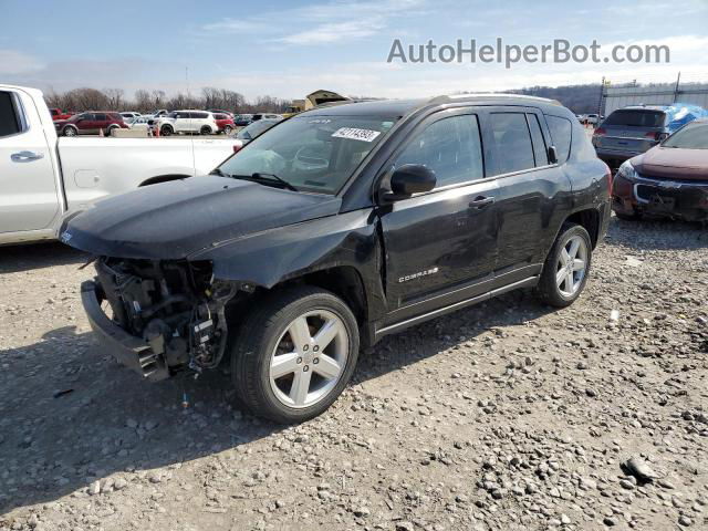 2014 Jeep Compass Latitude Black vin: 1C4NJCEA1ED752960