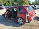 2014 Jeep Compass Latitude Maroon vin: 1C4NJCEA1ED825258