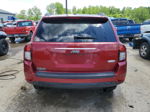 2016 Jeep Compass Latitude Maroon vin: 1C4NJCEA1GD709948