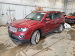 2014 Jeep Compass Latitude Красный vin: 1C4NJCEA2ED680831